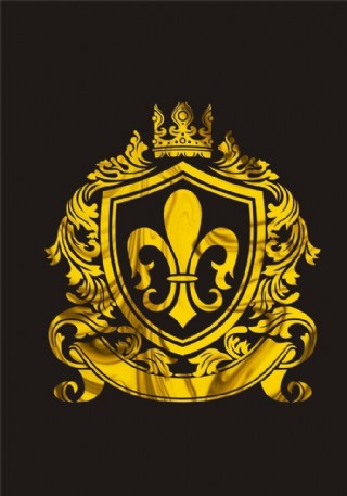 克罗心 标志 花纹 黑图片