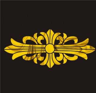 克罗心 标志 花纹 黑图片