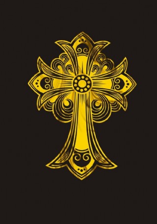 克罗心 标志 花纹 黑图片