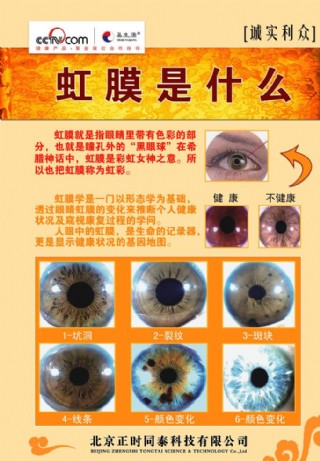 虹膜与健康图片