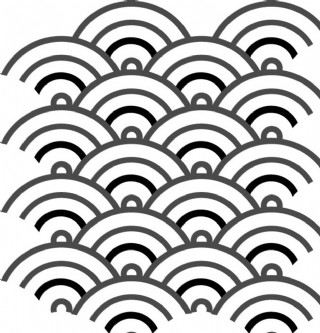 无限循环 海波纹 海浪纹图片