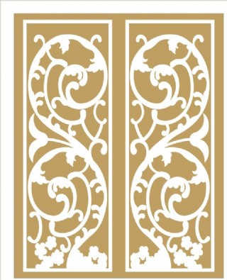 欧式镂空隔断雕花