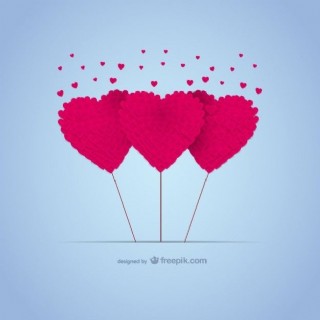 爱心棒棒糖制成的小心脏