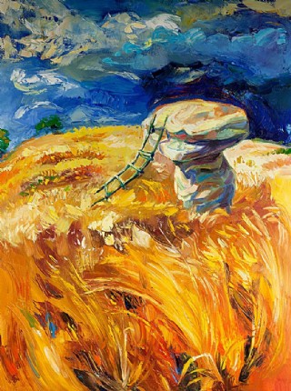 印象派幼儿园艺校抽象画