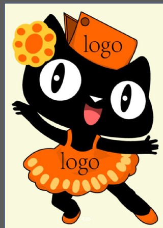 天猫 活动猫 卡通猫图片