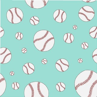 棒球图案背景